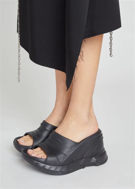 givenchy marshmallow rubber slides|marshmallow sandals in rubber.